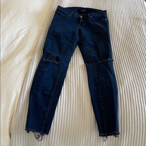 J brand cropped skinny in color mercy size 24!